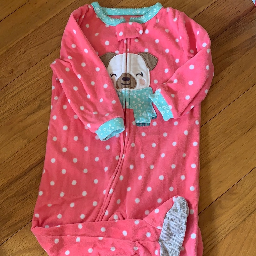Carter’s fleece night footie pajamas